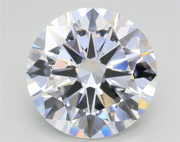 4.04ct D VS1 Rare Carat Ideal Cut Round Lab Grown Diamond