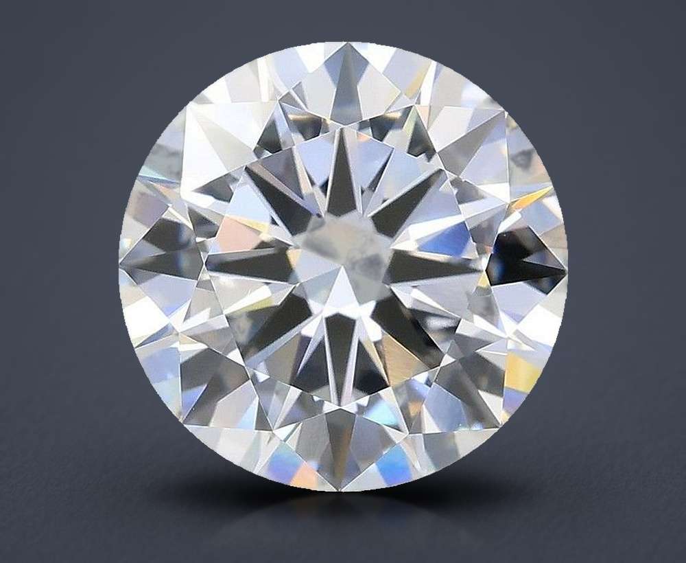 4.04 Carat Round Lab Diamond