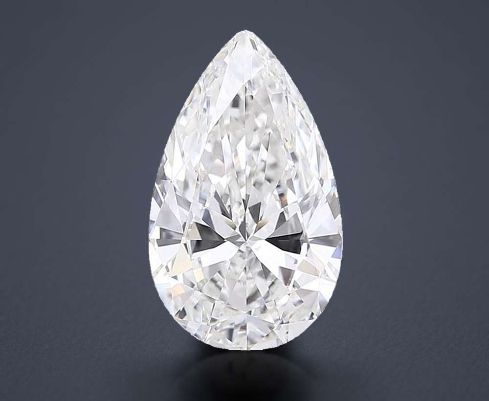 4.01 Carat Pear Lab Diamond