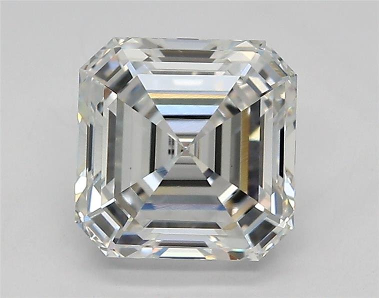 2.04ct D VS1 Rare Carat Ideal Cut Asscher Lab Grown Diamond