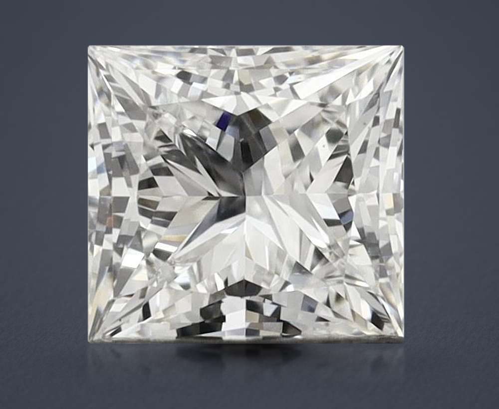 0.90 Carat Princess Lab Diamond