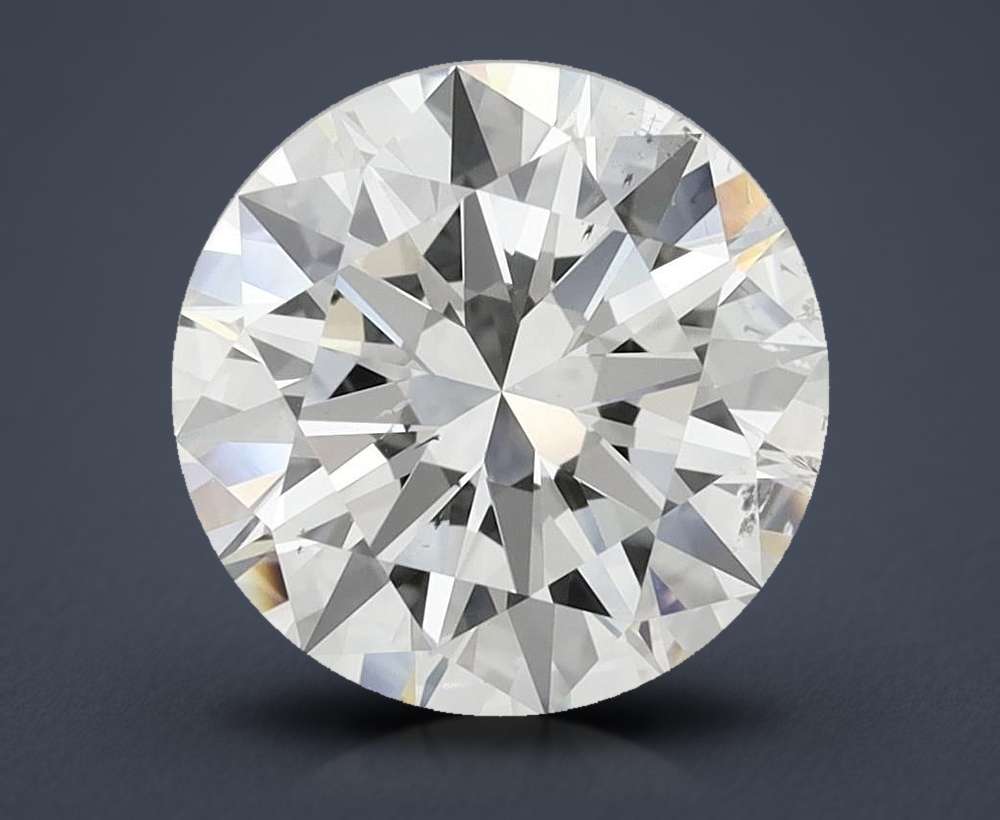 2.84 Carat Round Natural Diamond