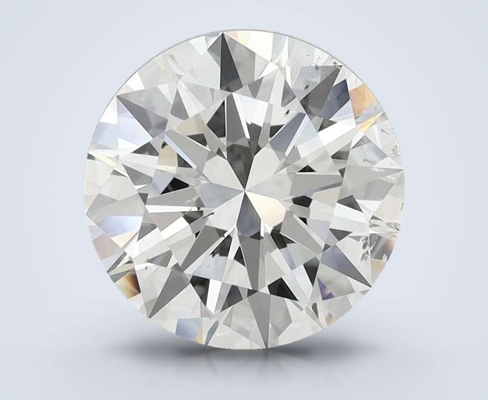 2.84 Carat Round Natural Diamond
