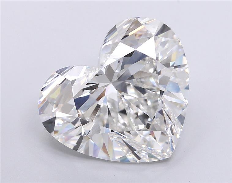 11.26ct F VS1 Rare Carat Ideal Cut Heart Lab Grown Diamond