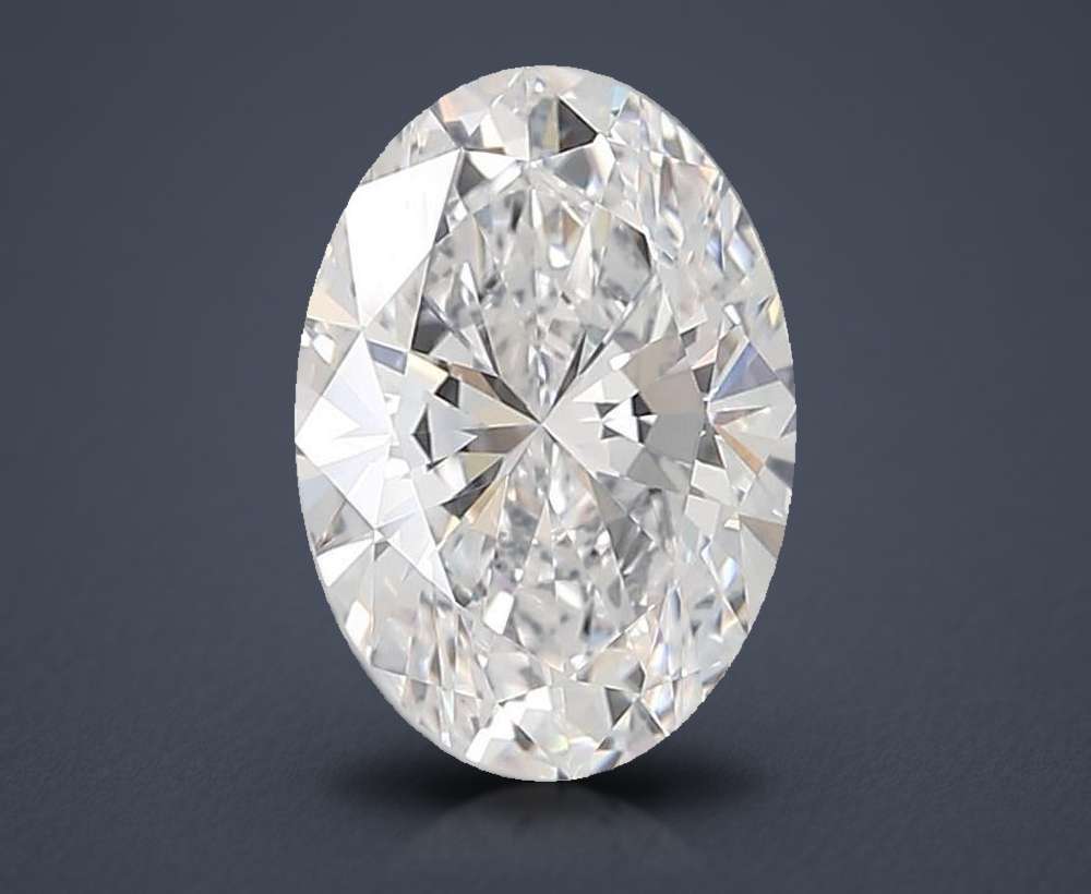 4.09 Carat Oval Lab Diamond