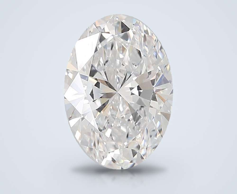 4.09 Carat Oval Lab Diamond