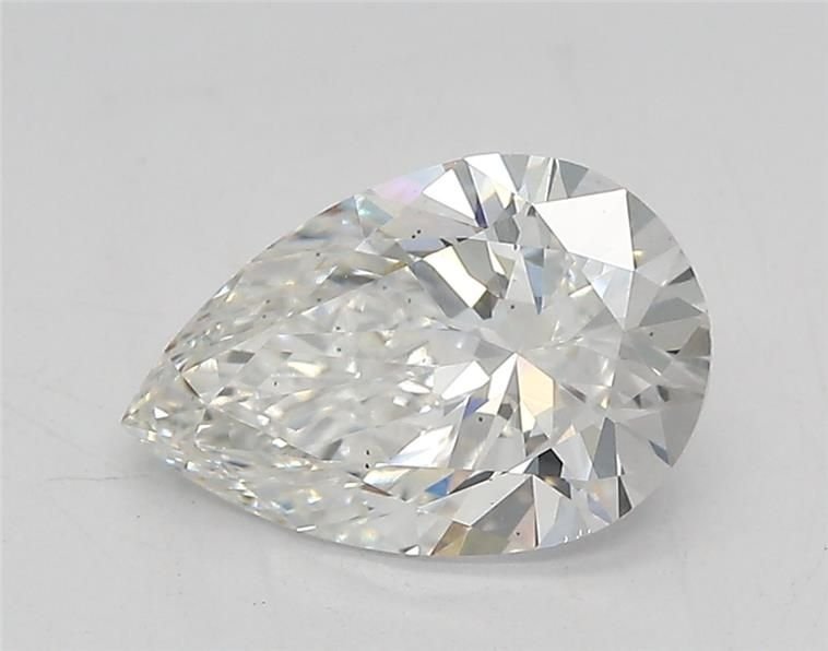 1.54ct E VS2 Rare Carat Ideal Cut Pear Lab Grown Diamond