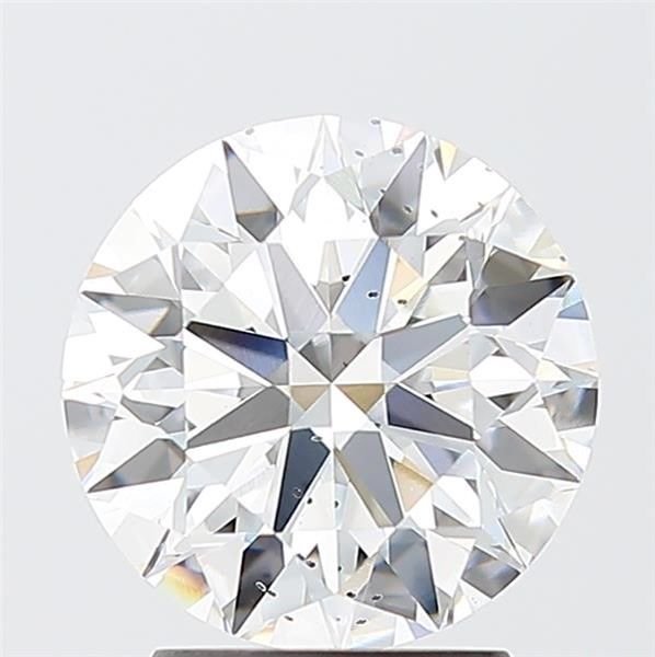 2.56ct F SI1 Rare Carat Ideal Cut Round Lab Grown Diamond
