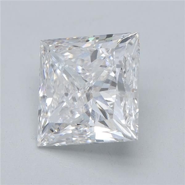 1.77ct F VVS2 Rare Carat Ideal Cut Princess Lab Grown Diamond