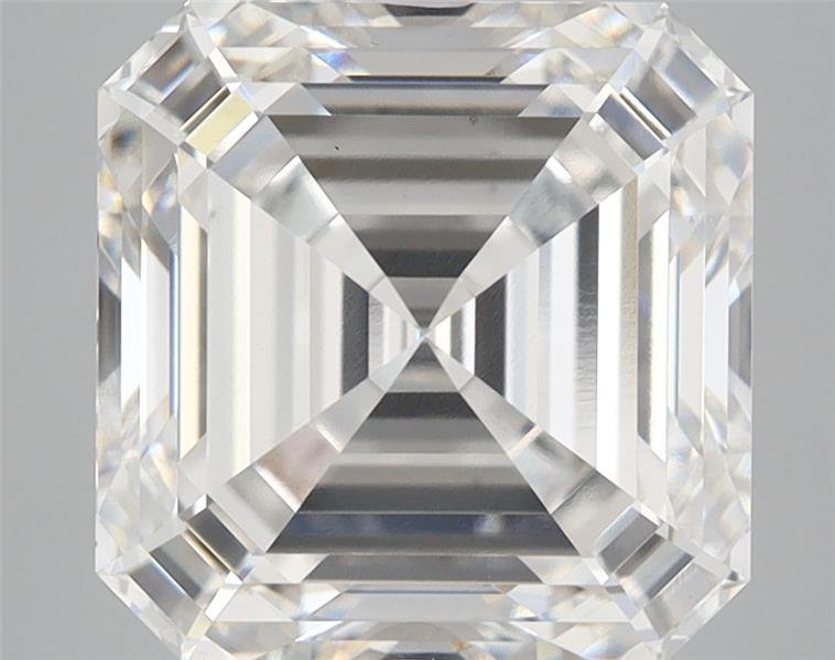 6.04ct H VS1 Rare Carat Ideal Cut Asscher Lab Grown Diamond