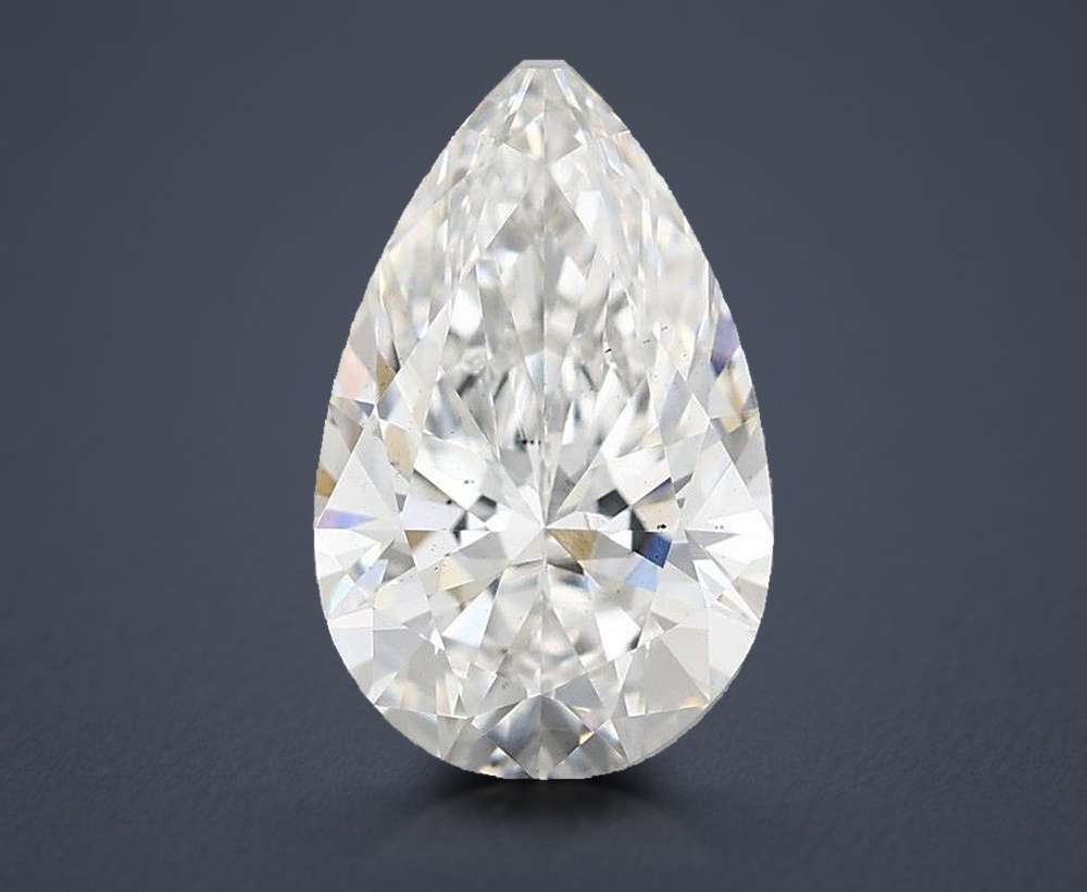 2.04 Carat Pear Lab Diamond