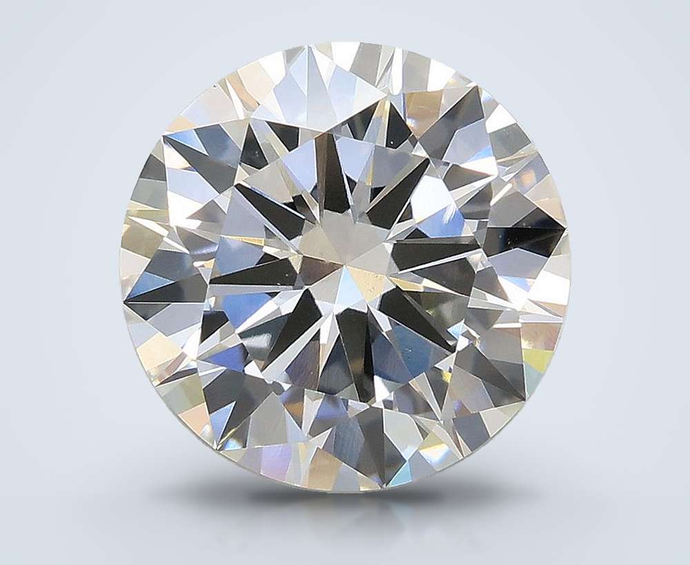 4.04 Carat Round Lab Diamond