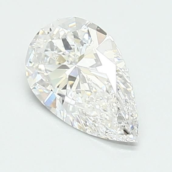 0.93ct D VVS2 Rare Carat Ideal Cut Pear Lab Grown Diamond