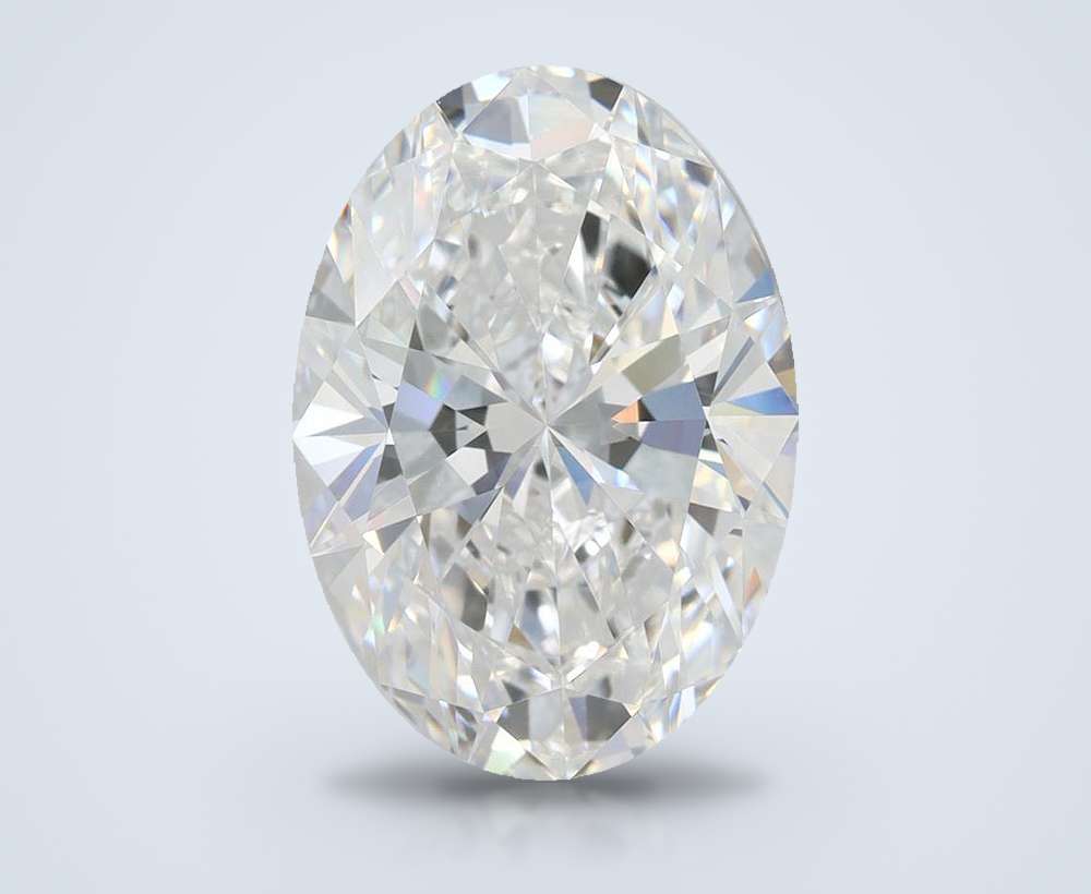 4.25 Carat Oval Lab Diamond