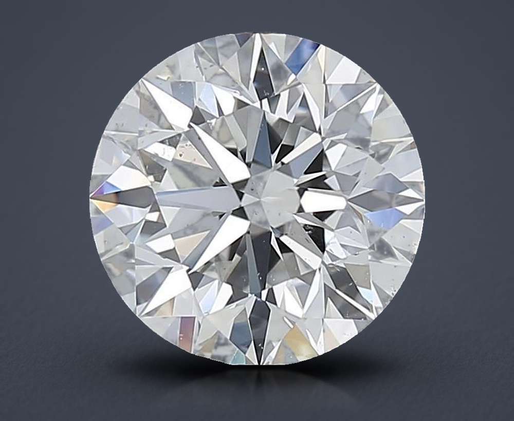 3.00 Carat Round Natural Diamond