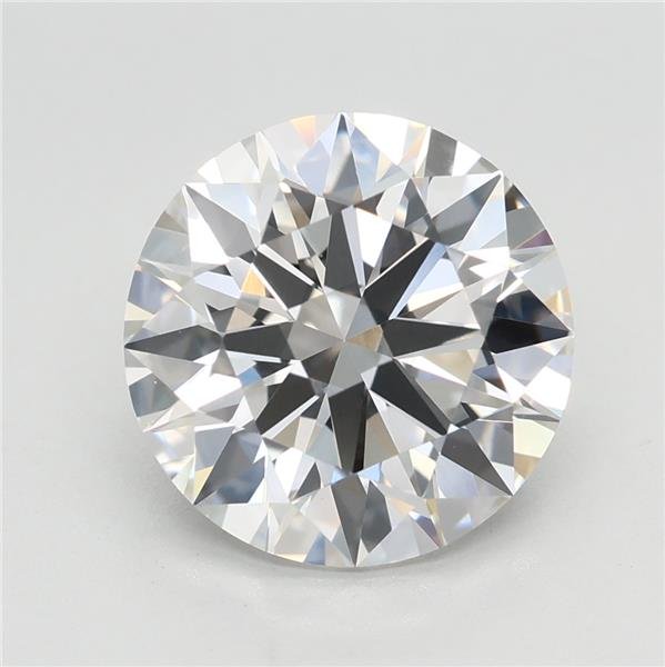3.51ct G VVS2 Rare Carat Ideal Cut Round Lab Grown Diamond