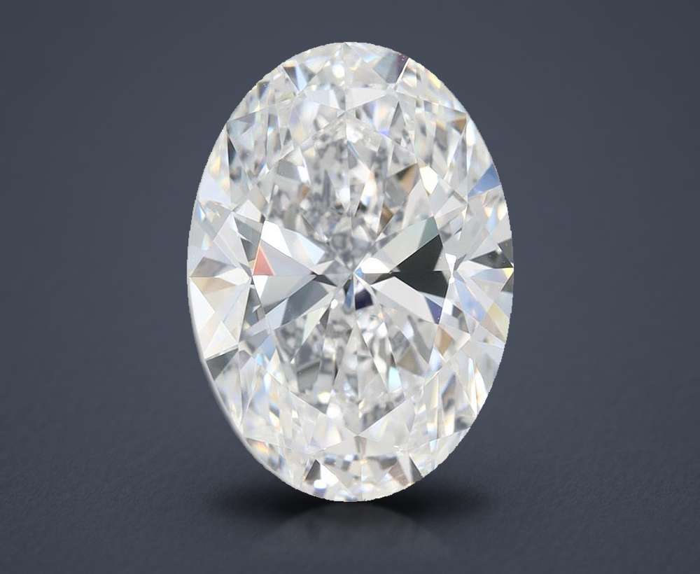 4.06 Carat Oval Lab Diamond