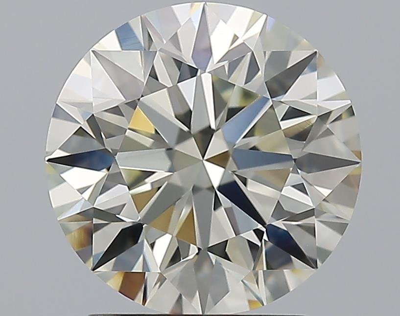 2.20ct K VVS2 Rare Carat Ideal Cut Round Diamond