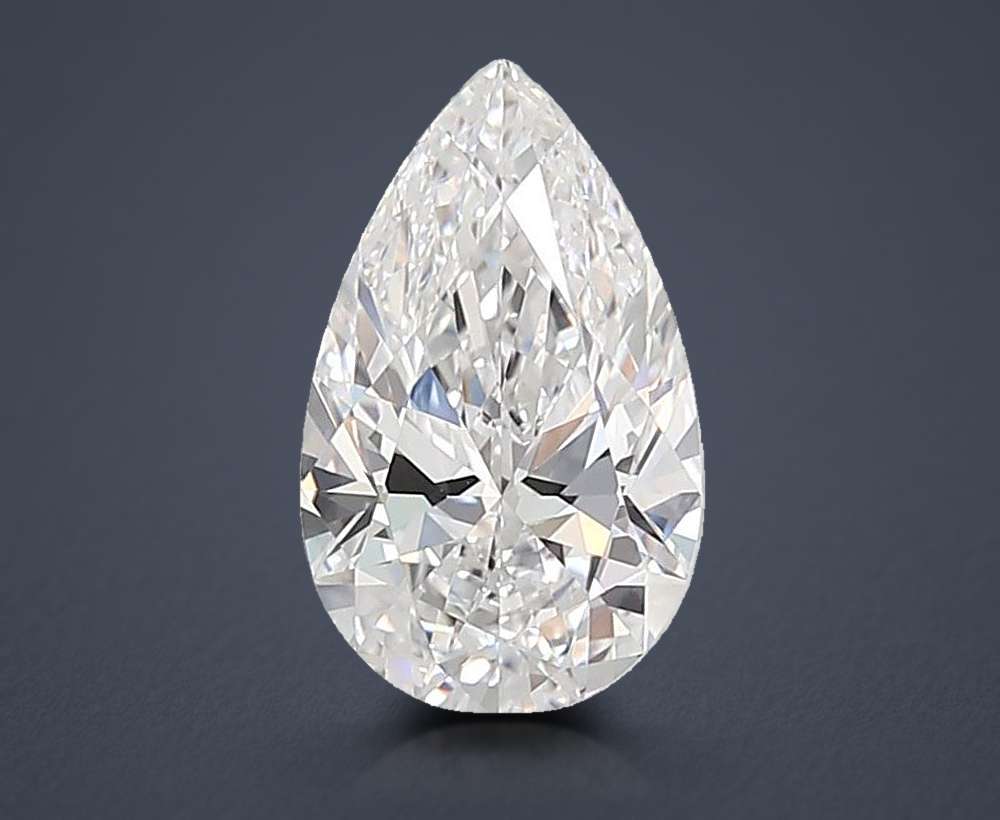 2.50 Carat Pear Lab Diamond