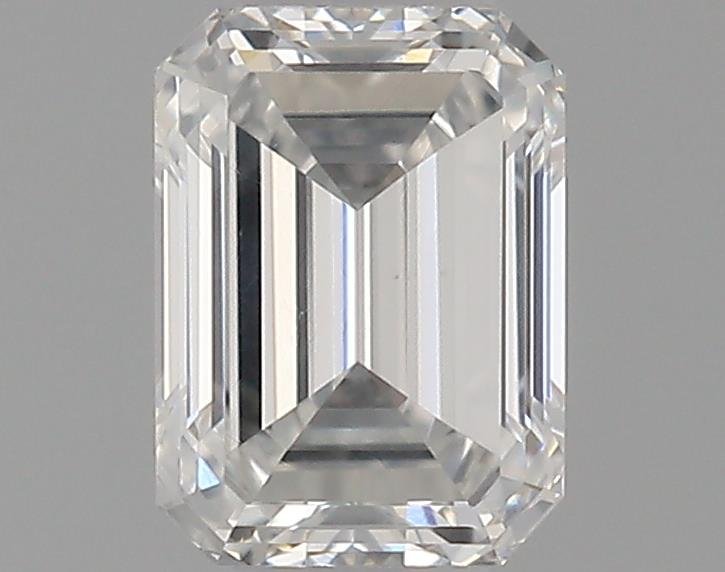 0.36ct F SI1 Rare Carat Ideal Cut Emerald Diamond