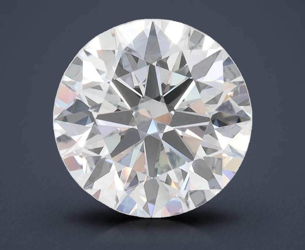 3.33 Carat Round Lab Diamond