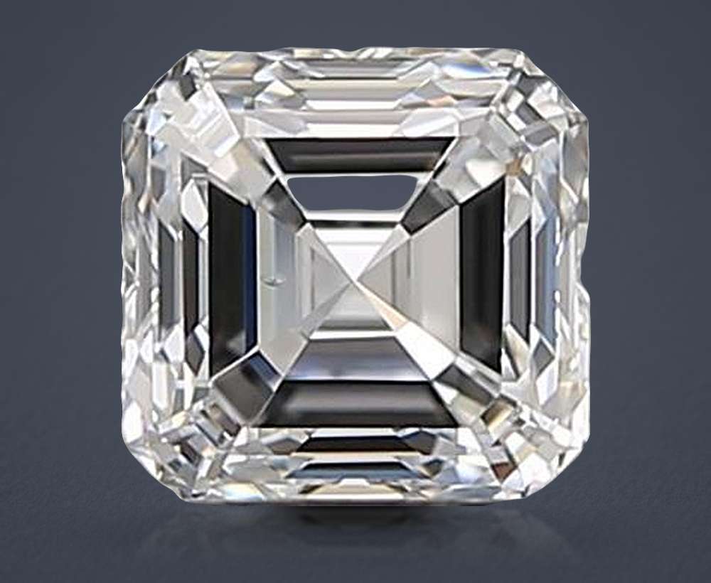0.71 Carat Asscher Natural Diamond