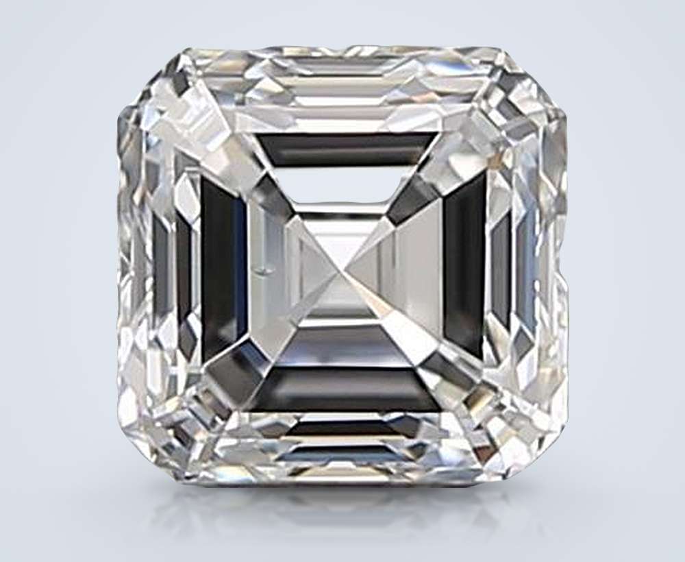 0.71 Carat Asscher Natural Diamond
