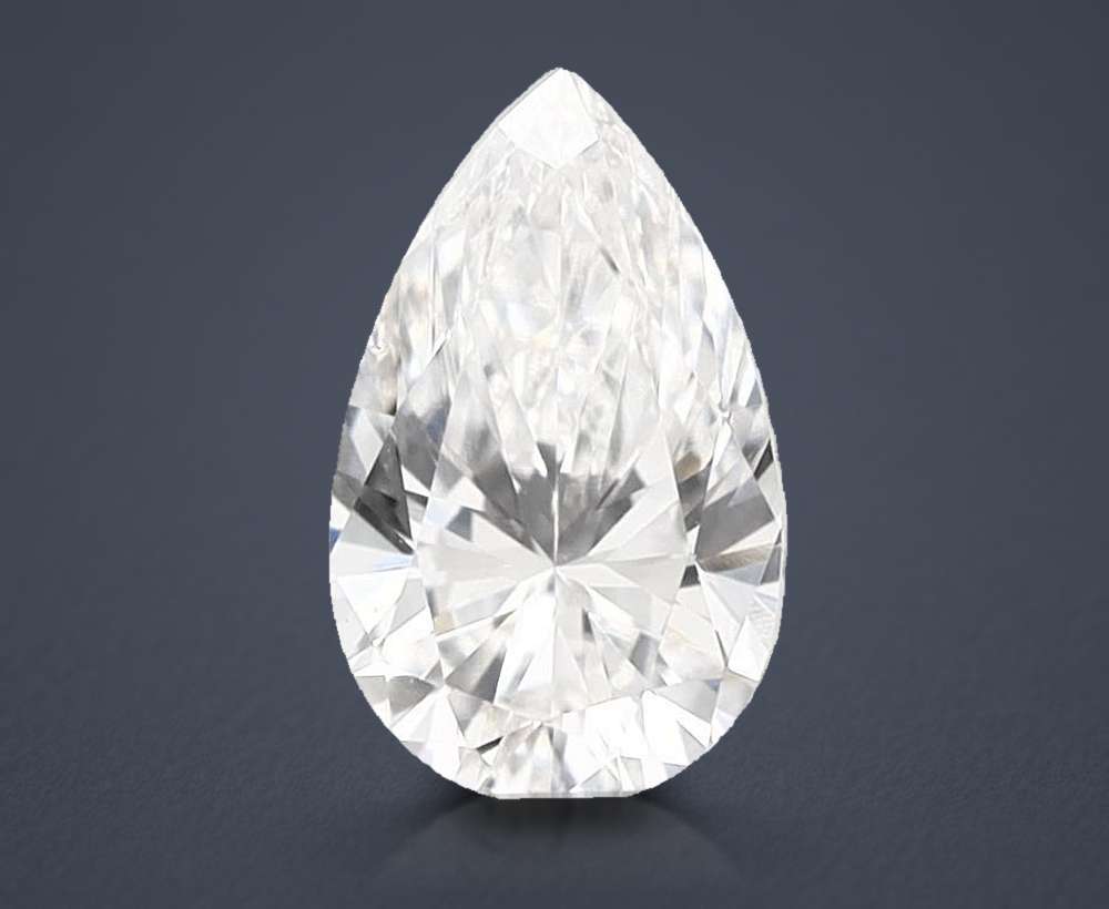 0.35 Carat Pear Lab Diamond