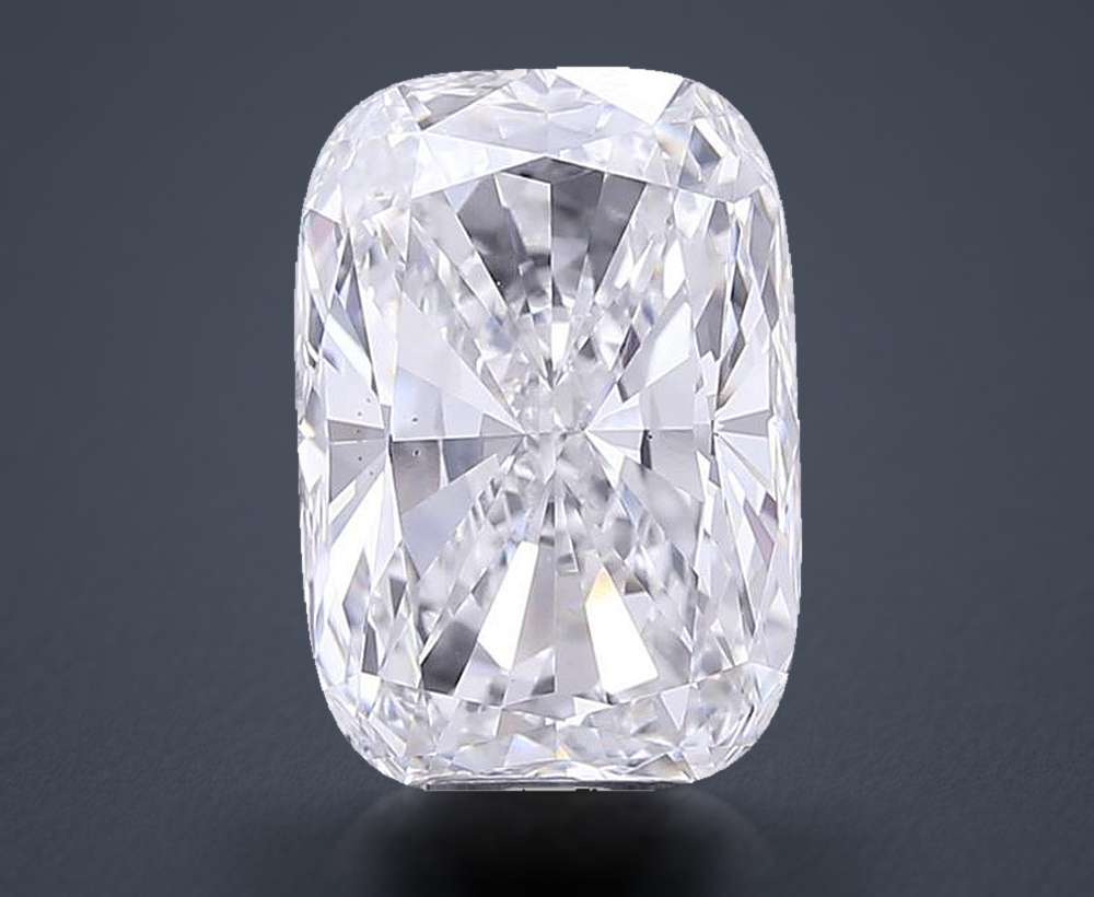 6.06 Carat Cushion Lab Diamond