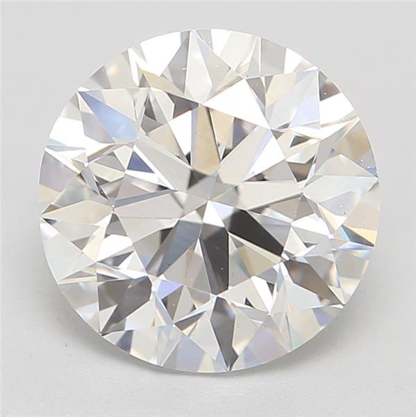 2.32ct F VS1 Excellent Cut Round Lab Grown Diamond