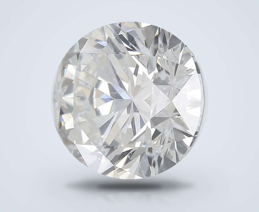 2.60 Carat Round Natural Diamond