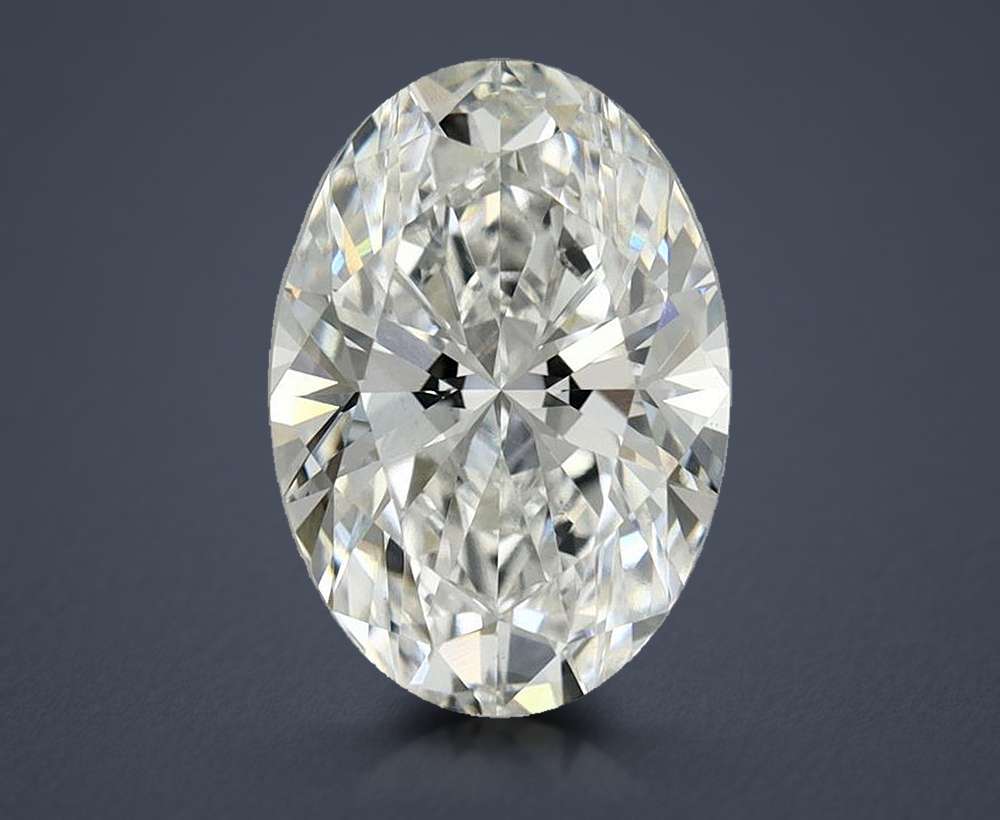 3.21 Carat Oval Lab Diamond