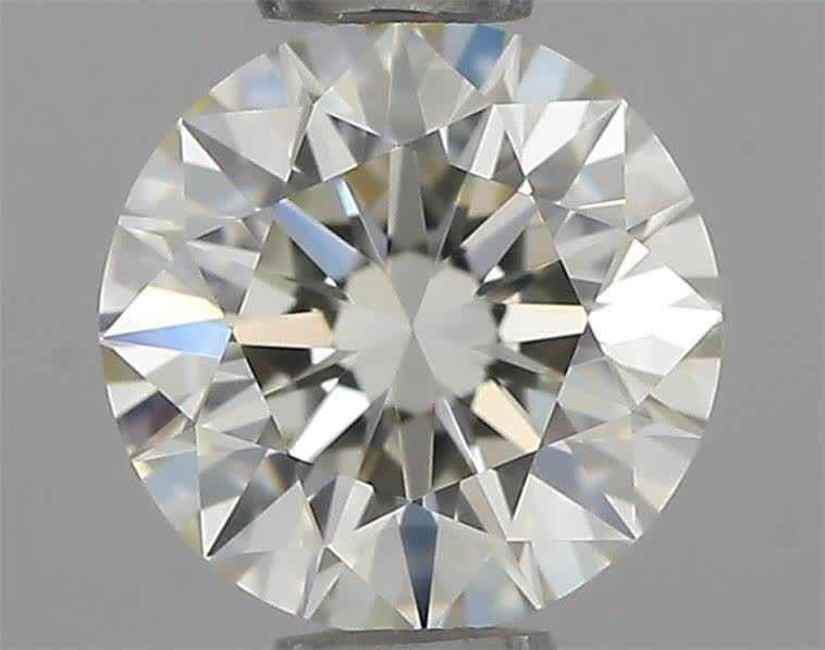 0.52ct J VVS1 Rare Carat Ideal Cut Round Diamond