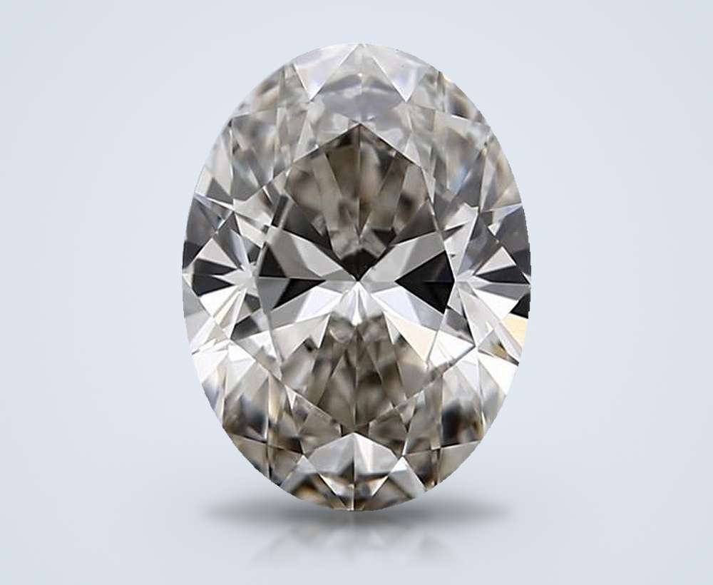 1.34 Carat Oval Lab Diamond