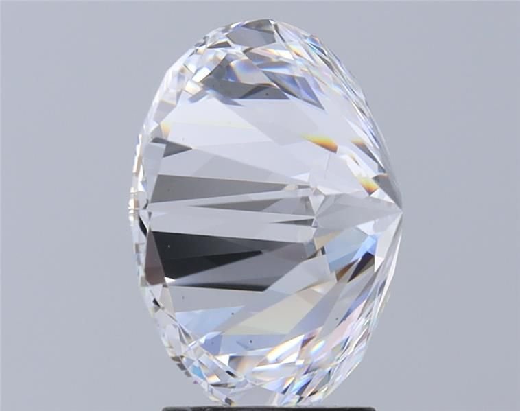 5.07ct D VS2 Rare Carat Ideal Cut Round Diamond