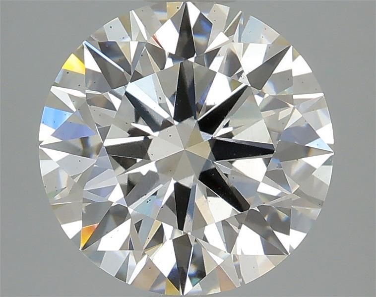 3.51ct G SI1 Rare Carat Ideal Cut Round Lab Grown Diamond