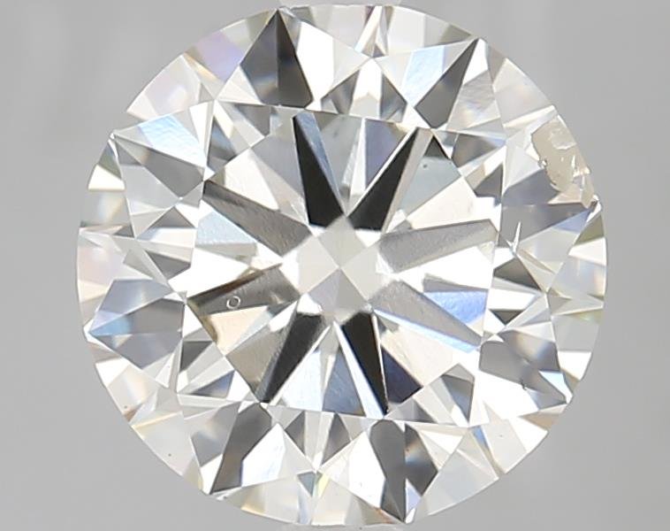 2.52ct K SI2 Excellent Cut Round Lab Grown Diamond