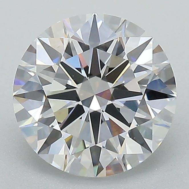 1.94ct D VS1 Rare Carat Ideal Cut Round Lab Grown Diamond