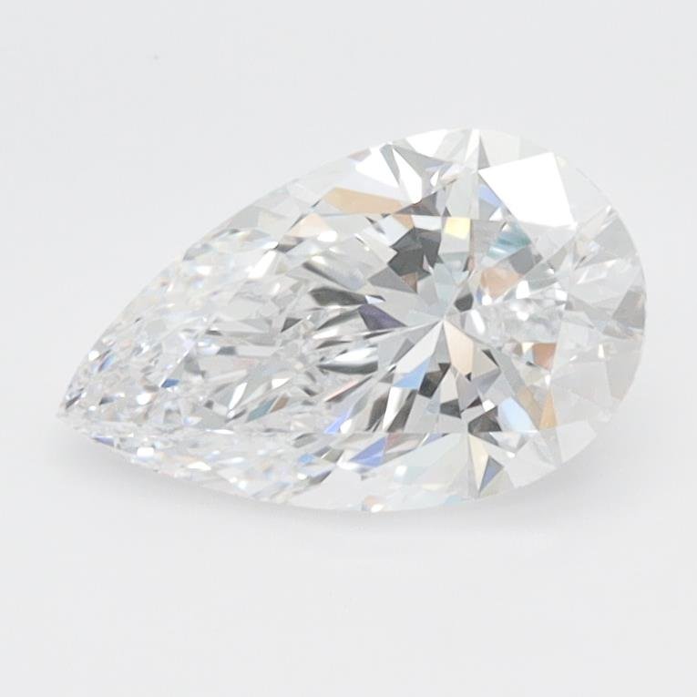 1.07ct D VVS1 Rare Carat Ideal Cut Pear Lab Grown Diamond