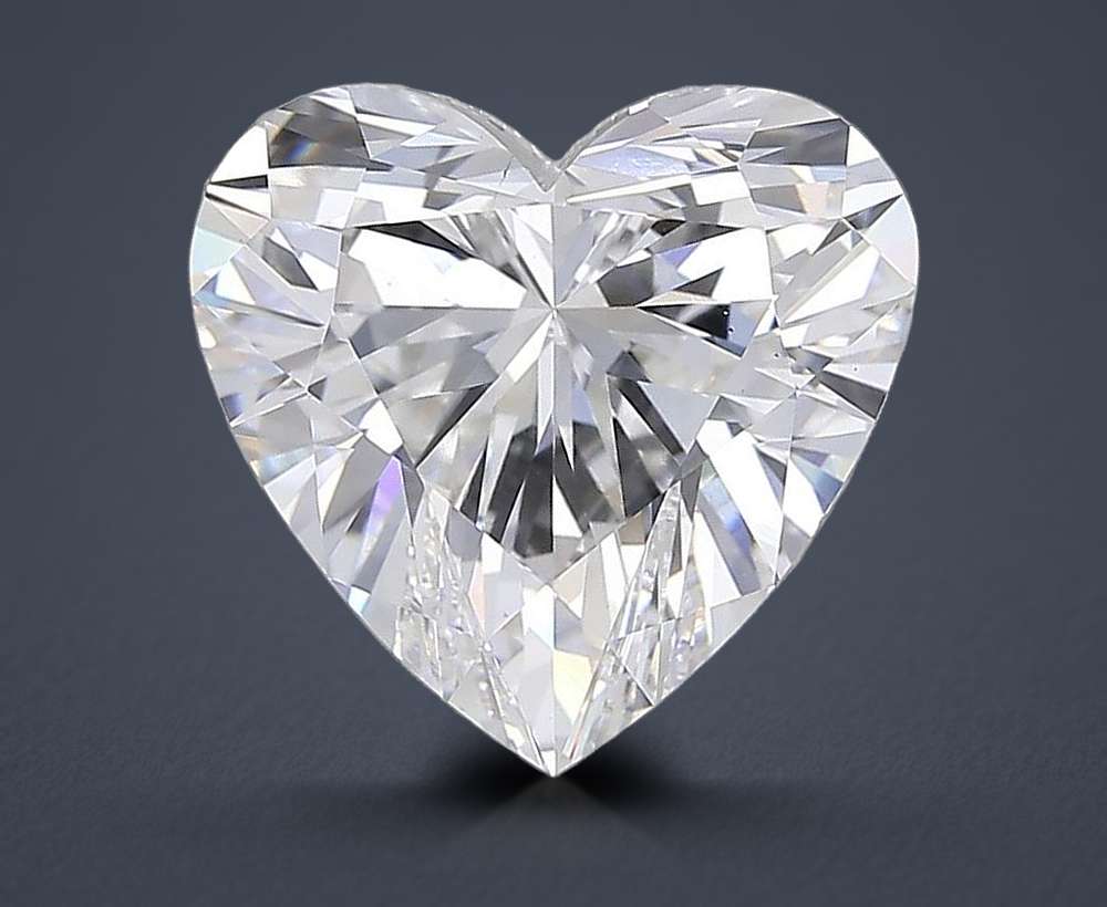 7.08 Carat Heart Lab Diamond