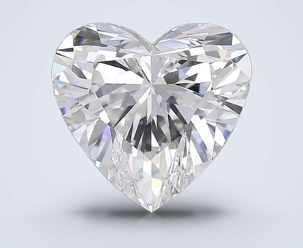 7.08 Carat Heart Lab Diamond