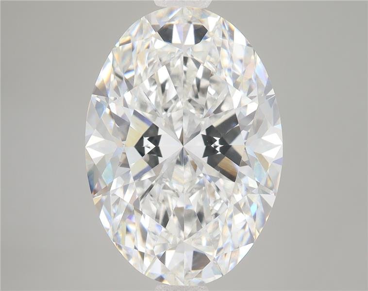 7.57 Carat Oval Lab Diamond
