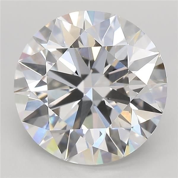 5.53ct E VVS2 Rare Carat Ideal Cut Round Lab Grown Diamond