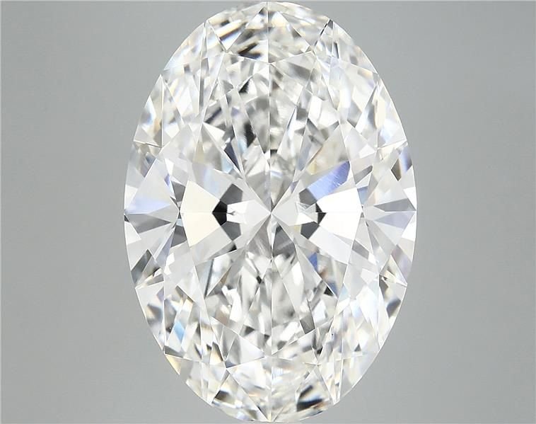 10.07ct F VS1 Rare Carat Ideal Cut Oval Lab Grown Diamond