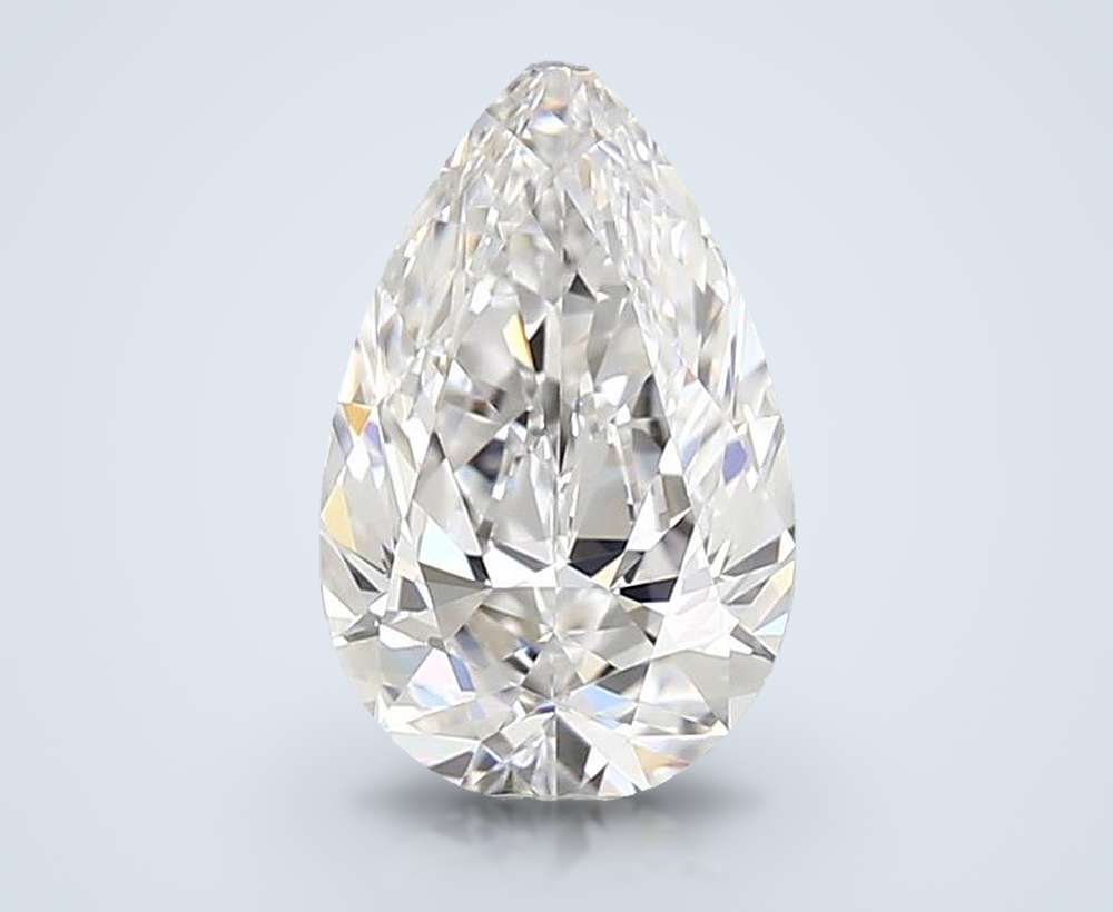 0.52 Carat Pear Natural Diamond