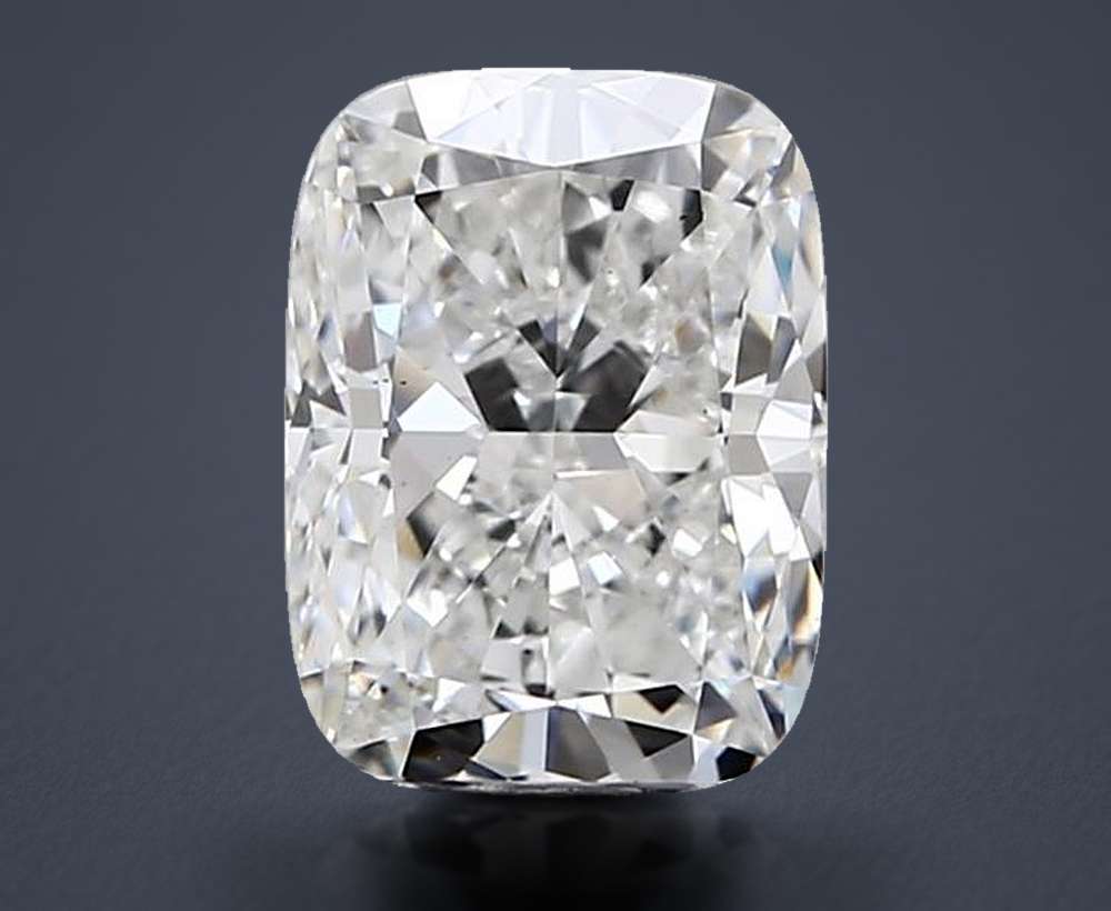 1.63 Carat Cushion Lab Diamond