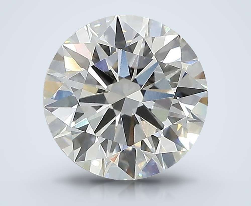 3.09 Carat Round Lab Diamond