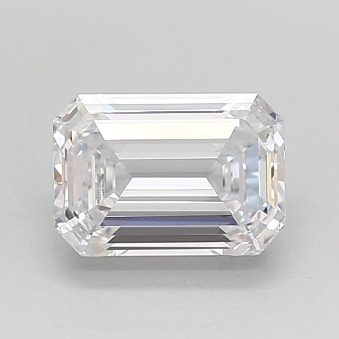 1.72ct D VS1 Rare Carat Ideal Cut Emerald Lab Grown Diamond