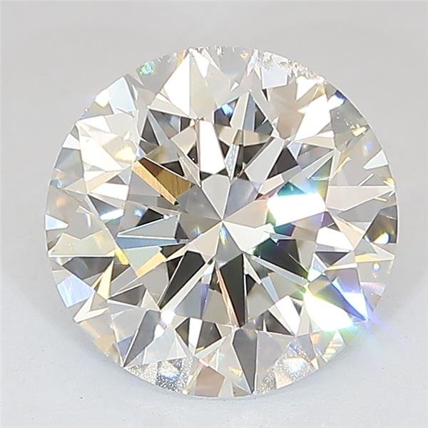 2.62ct I VS2 Excellent Cut Round Lab Grown Diamond