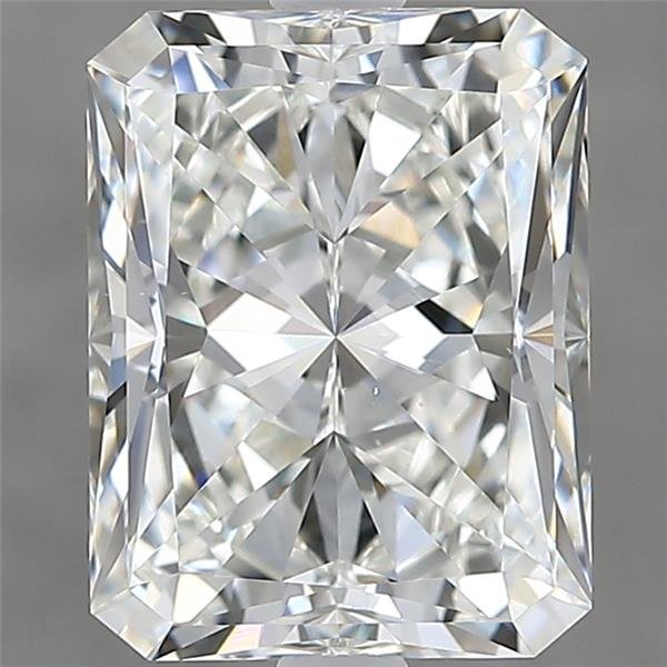 3.30ct I VS1 Rare Carat Ideal Cut Radiant Diamond